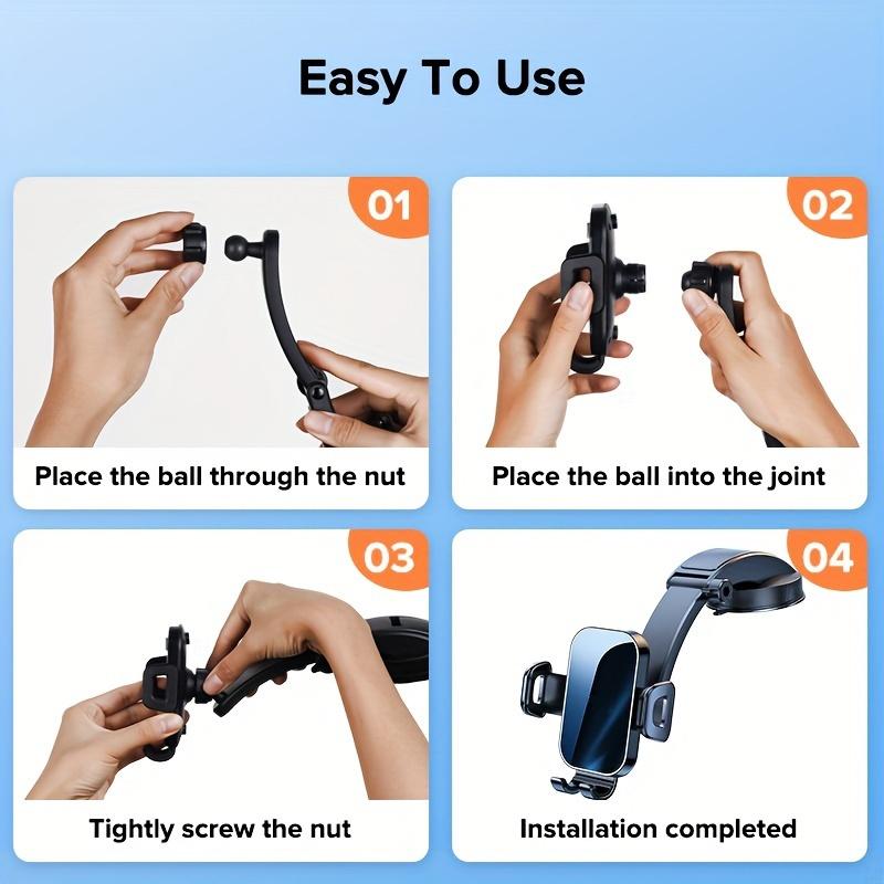Anti-Shake Phone Mount with Built-in Gimbal Function – Multi-Purpose Filming Tool
