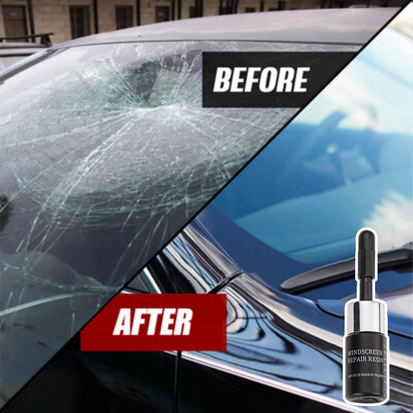 Smart, Ultra-Convenient Glass Crack Repair Kit