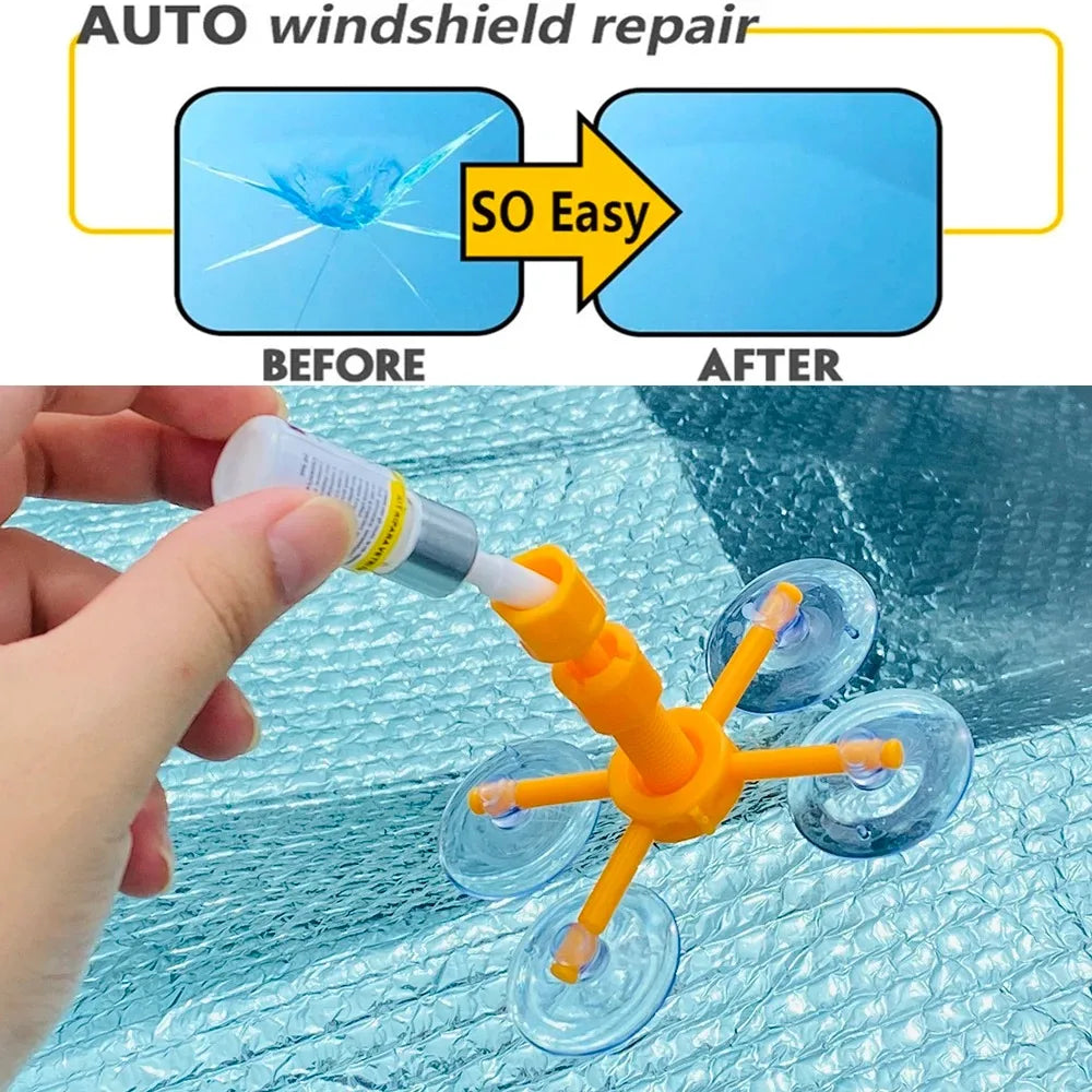 Smart, Ultra-Convenient Glass Crack Repair Kit