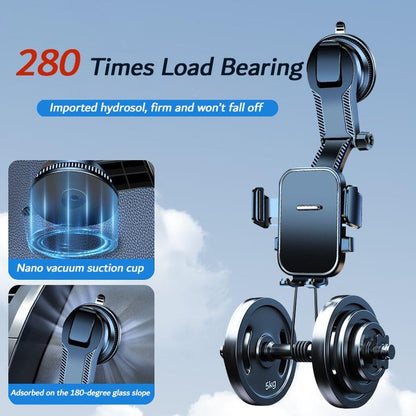 Anti-Shake Phone Mount with Built-in Gimbal Function – Multi-Purpose Filming Tool