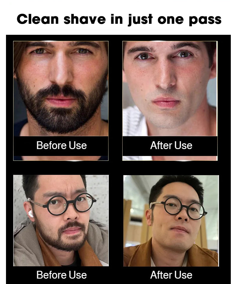 Ultra-Convenient Multi-Purpose Hair & Beard Shaver