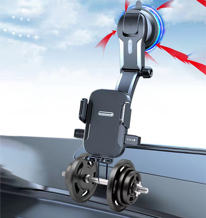 Anti-Shake Phone Mount with Built-in Gimbal Function – Multi-Purpose Filming Tool